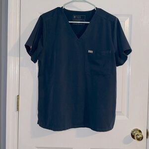 FIGS Scrub top | Dark Harbor Large Petite | Catarina